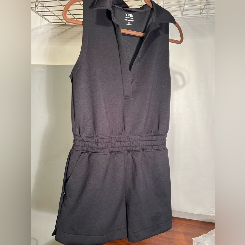 YPB BY ABERCROMBIE ,ROMPER, Med . super soft neoKNIT EUC